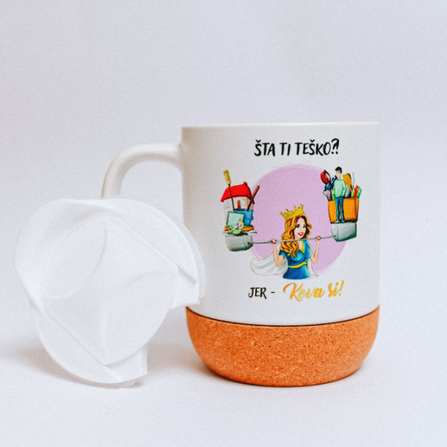 Termo šolja Šta ti teško