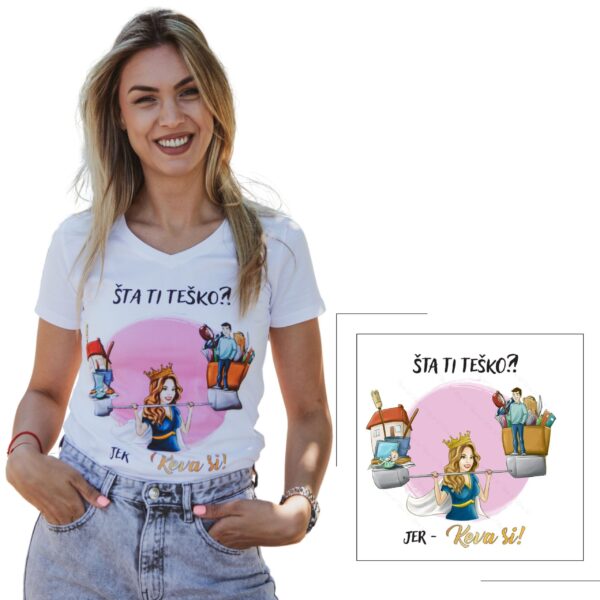 Šta ti teško Majica