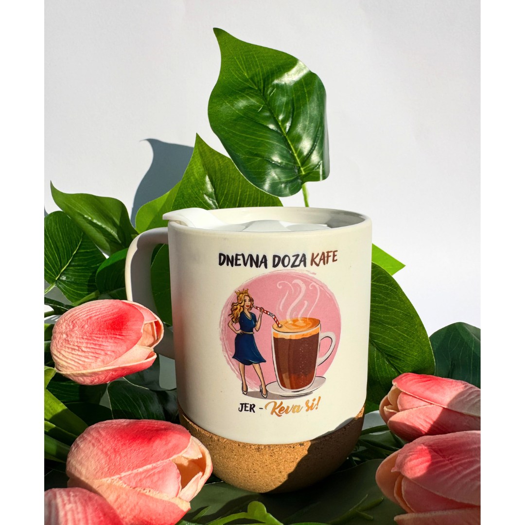 Termo šolja "Dnevna doza kafe"