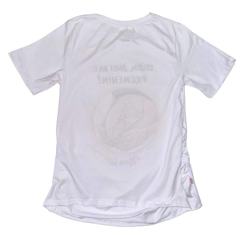 Majica za trudnice "Stižem, život da ti promenim" - Slika 5