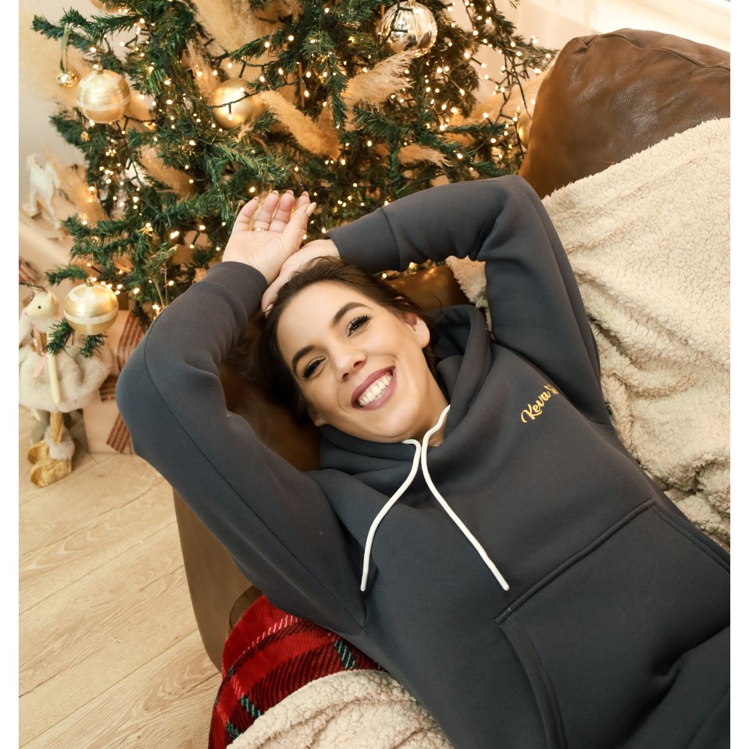 Sivi duks sa kapuljačom - Slika 2