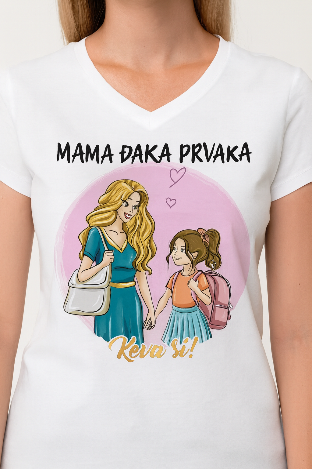 Mama đaka prvaka - devojčica