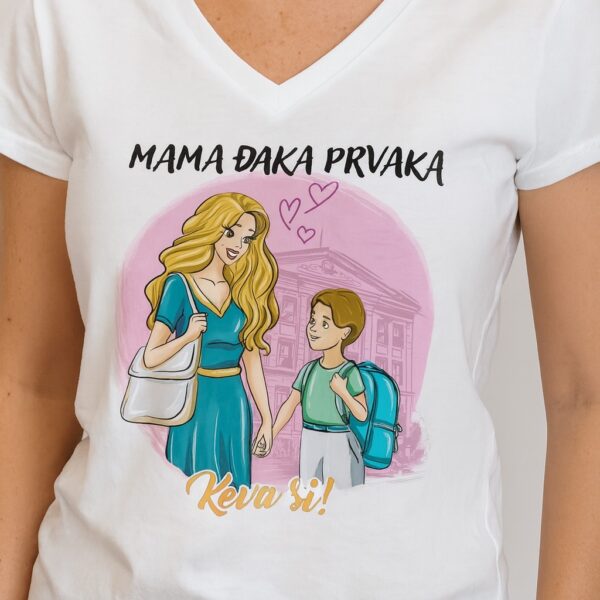 Mama  đaka prvaka - dečak