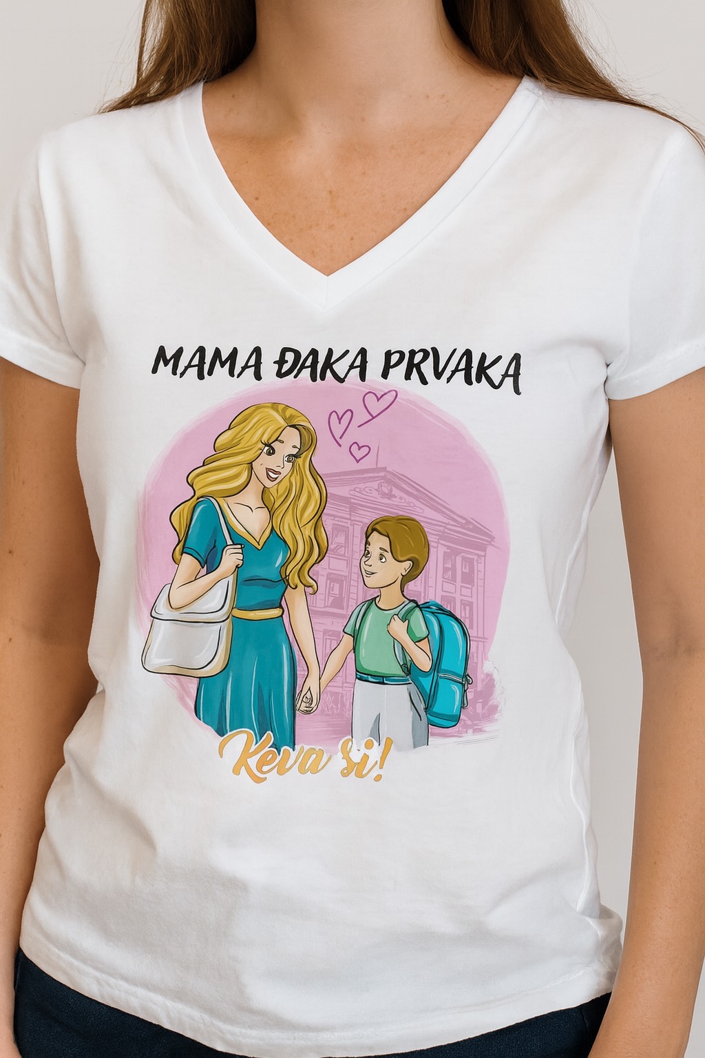 Mama  đaka prvaka - dečak