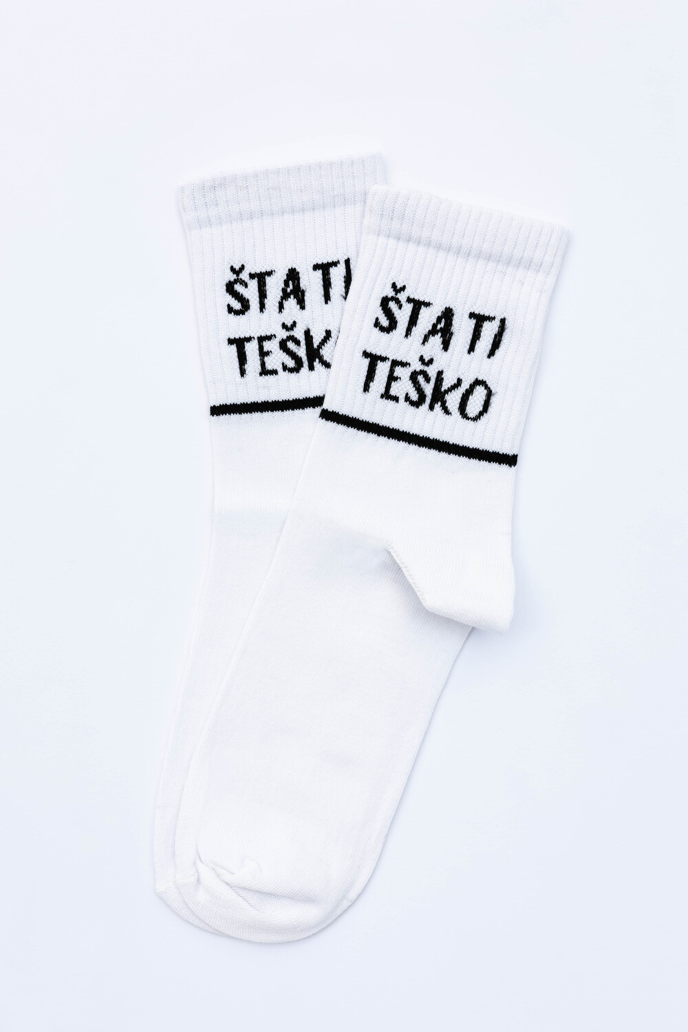 Čarape Šta ti teško + bedž - Slika 2