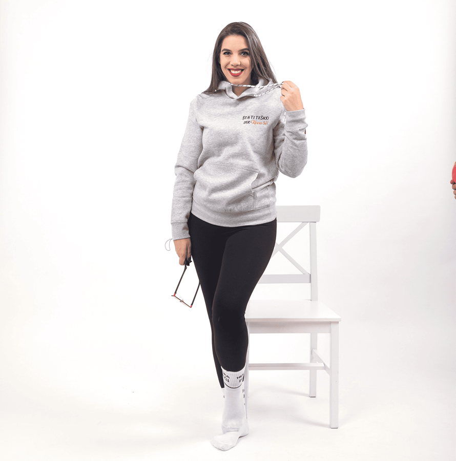 Sivi duks za mame - Slika 2