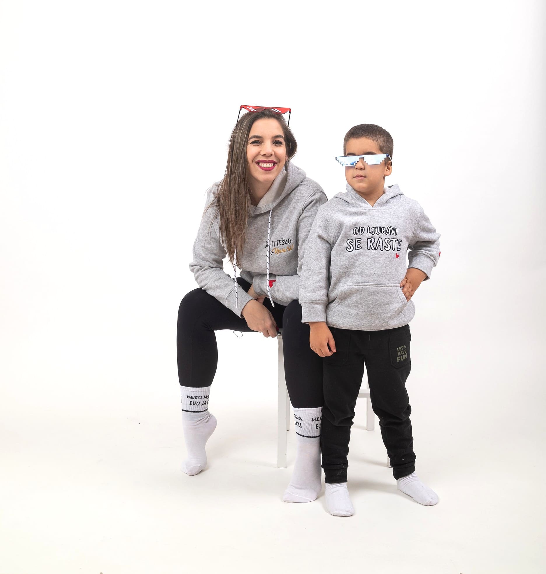 Sivi duks za mame - Slika 3