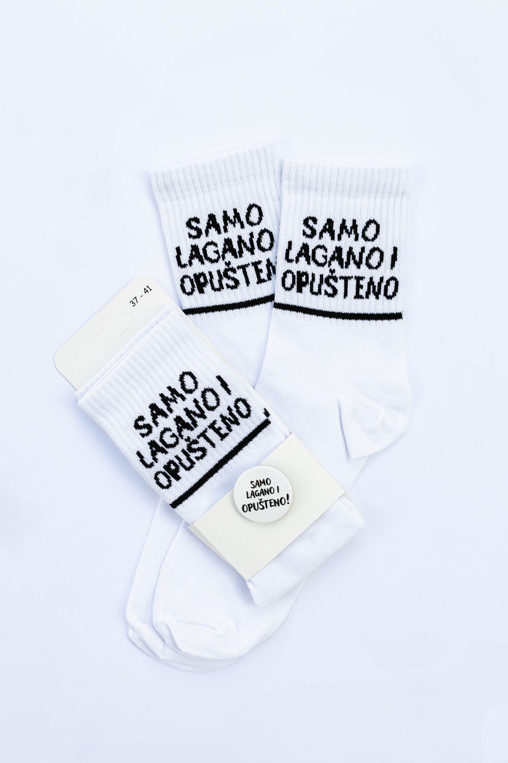 Čarape Samo lagano i opušteno + bedž - Slika 5