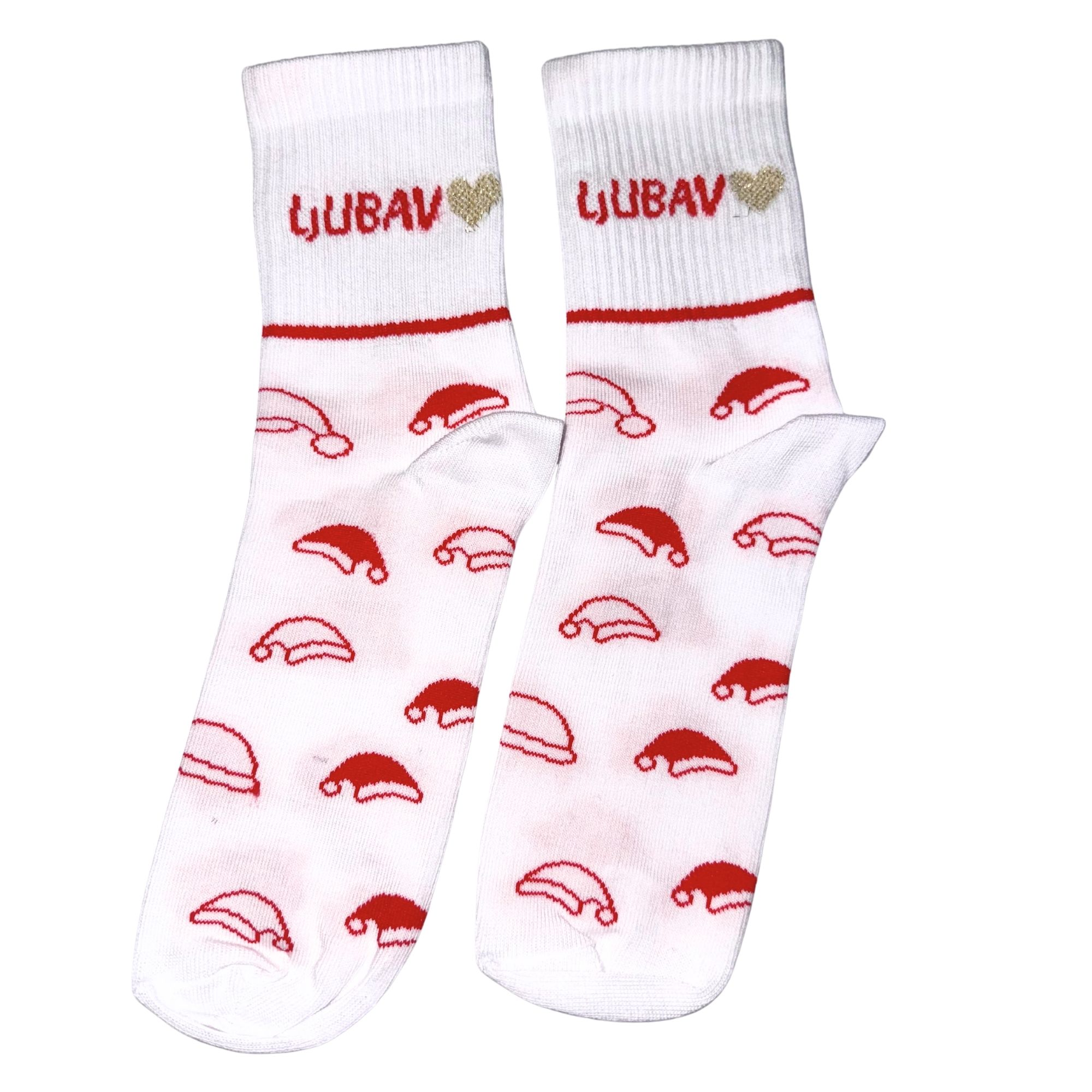 Ljubav - novogodišnje čarape