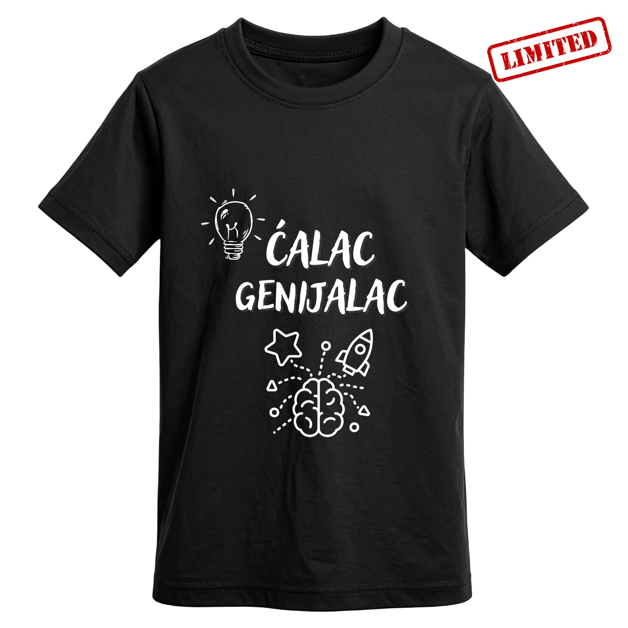 Ćalac genijalac - muška majica - Slika 2