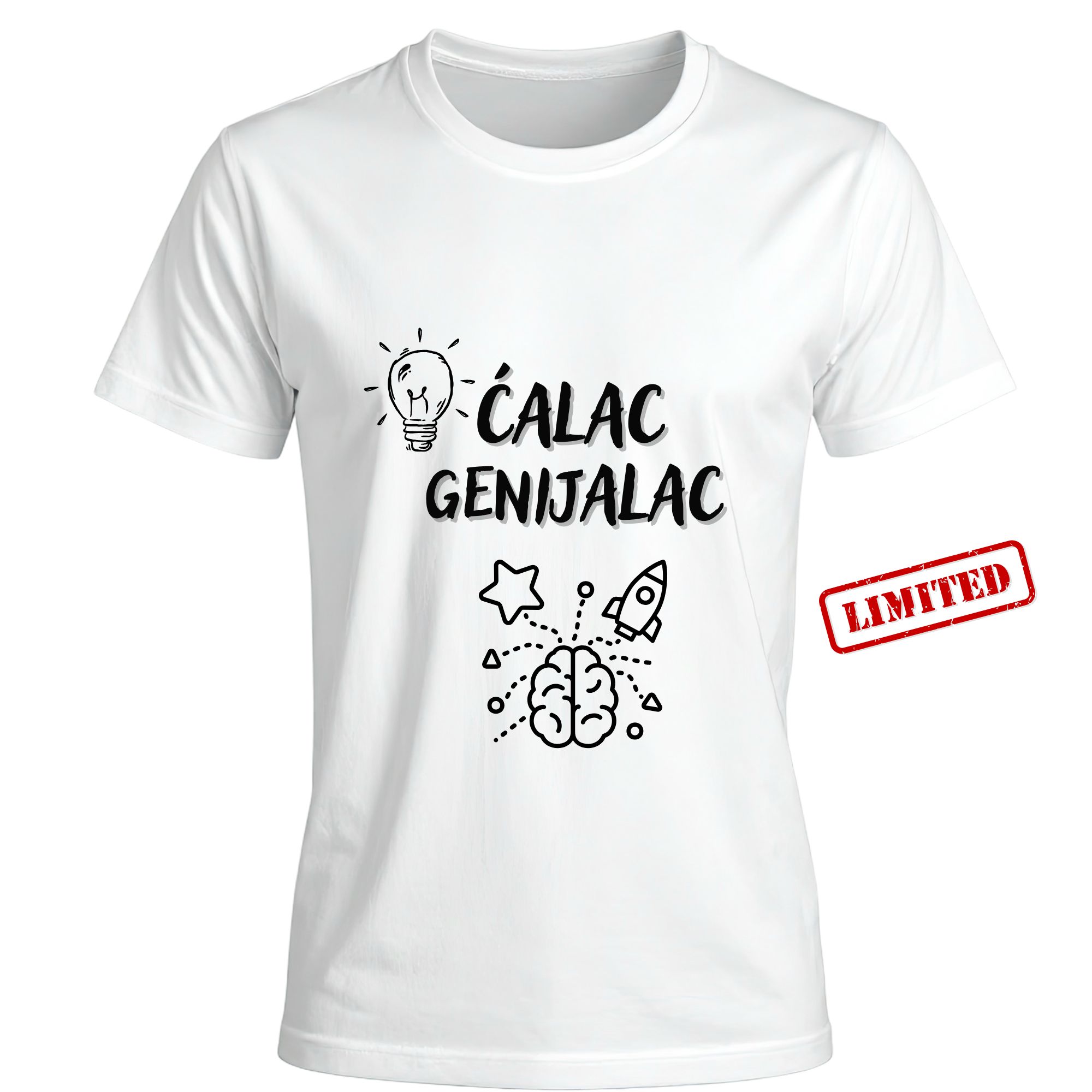 Ćalac genijalac - muška majica