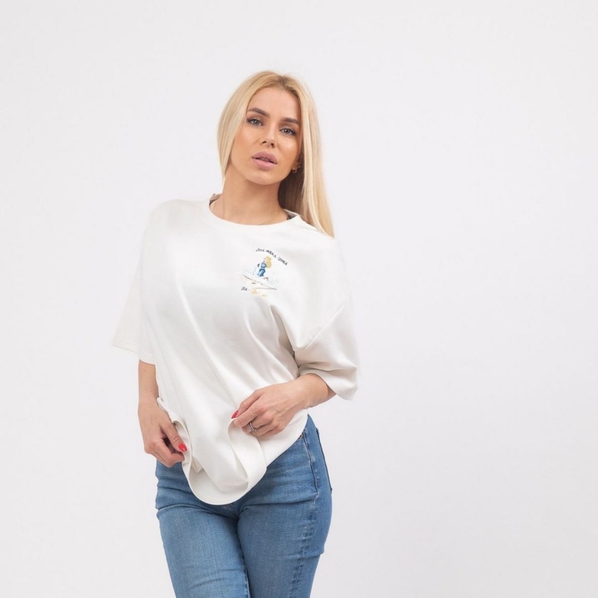 Šefica oversize majica - Slika 3
