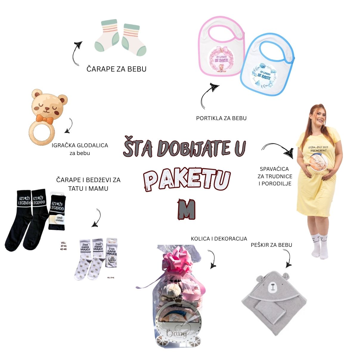 Box za babine - Paket M