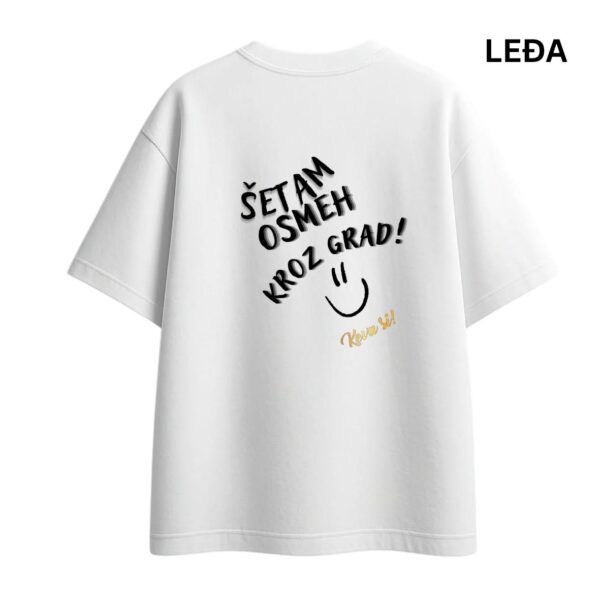 Šetam someh kroz grad - oversize majica