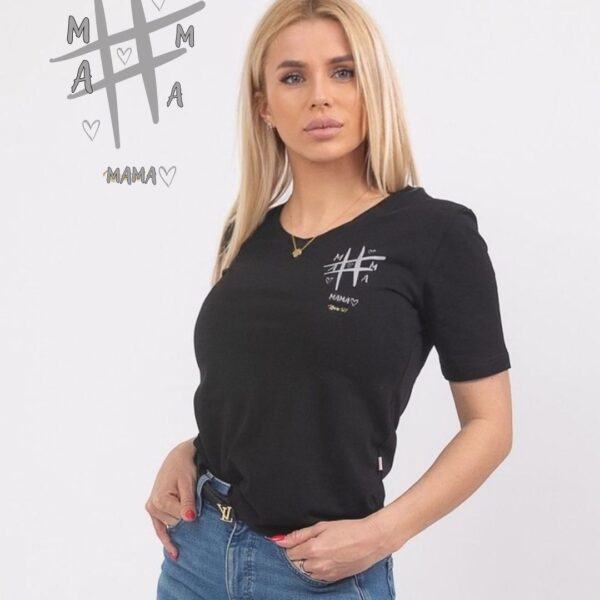#mama slim fit crna